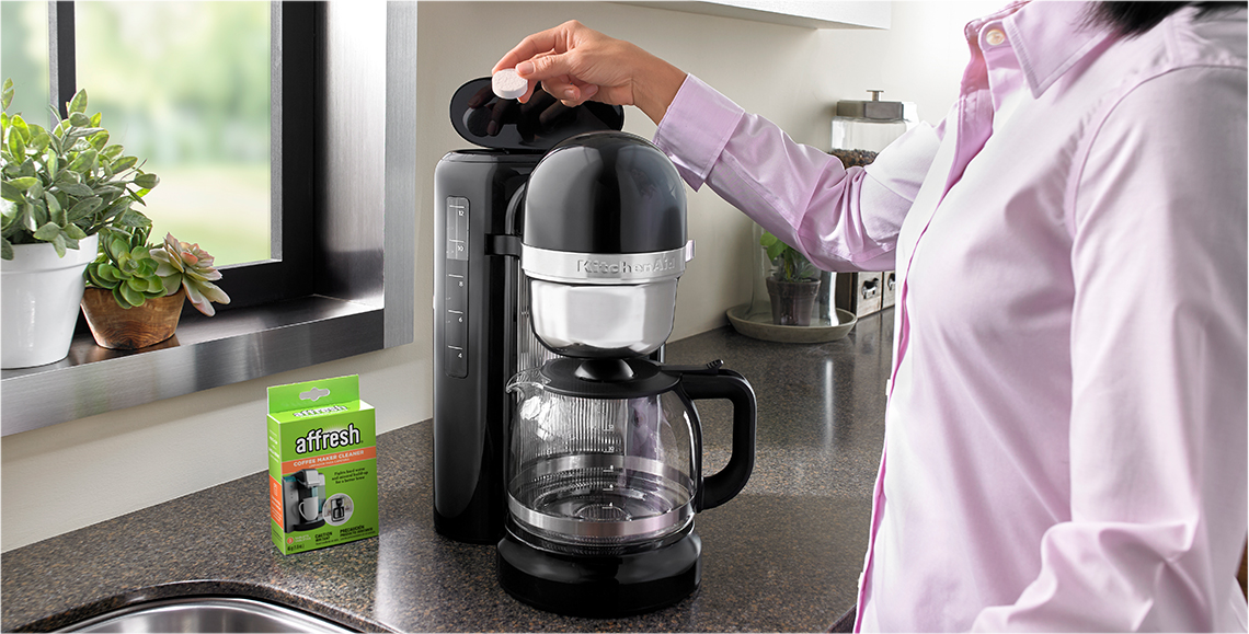 How to Clean a Coffee Maker - affresh® appliance care
